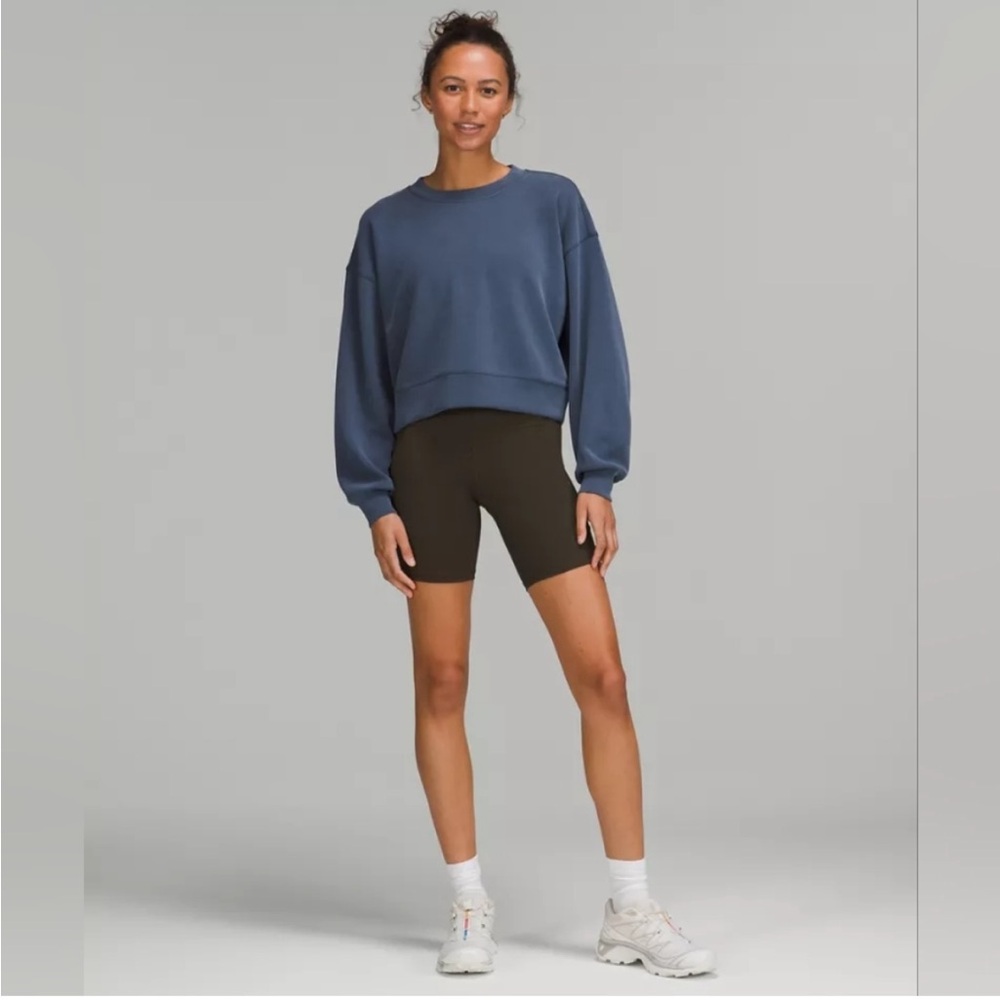 Lululemon Perfectly Oversized Crop Crew Softstreme - BNWOT